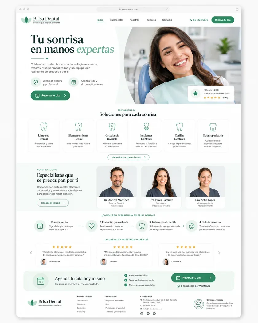 Tercera propuesta de web orientada a conversión